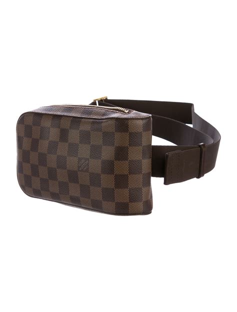 louis vuitton waist bag damier|louis vuitton checkered tote bag.